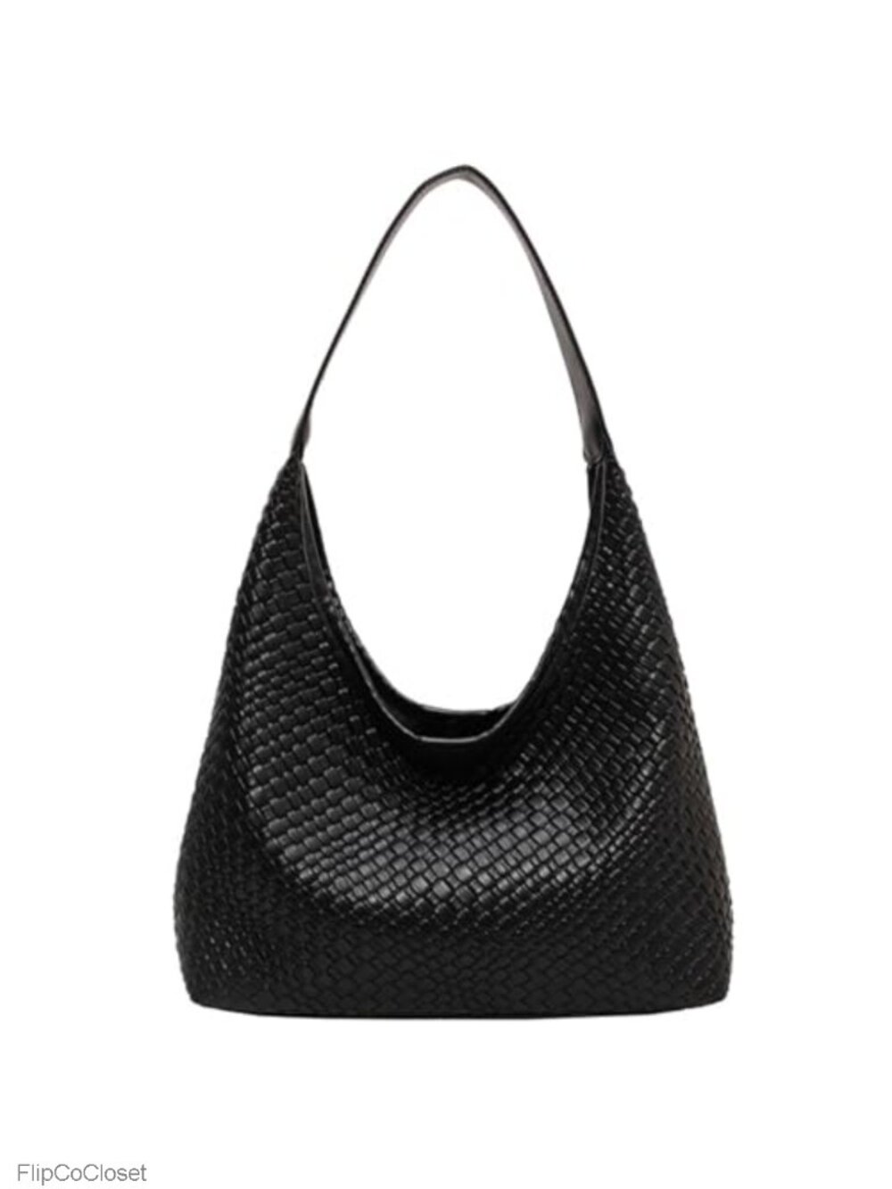 Woven Tote Bag for Women Top-Handle Shoulder Hobo Large Capacity Vegan Crossbody